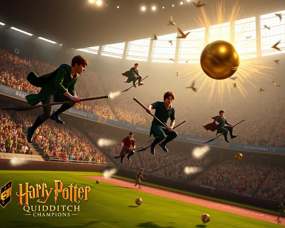 Harry Potter Quidditch Champions gameplay