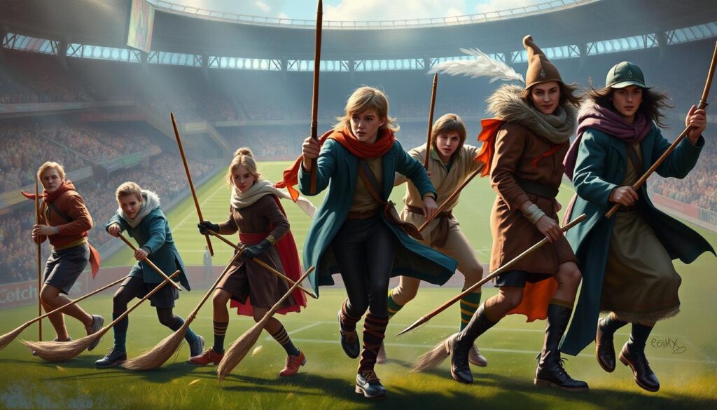 evolution of quidditch players