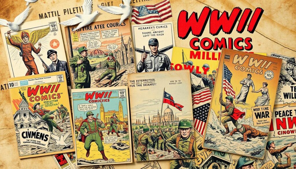 cultural significance of WWII comics